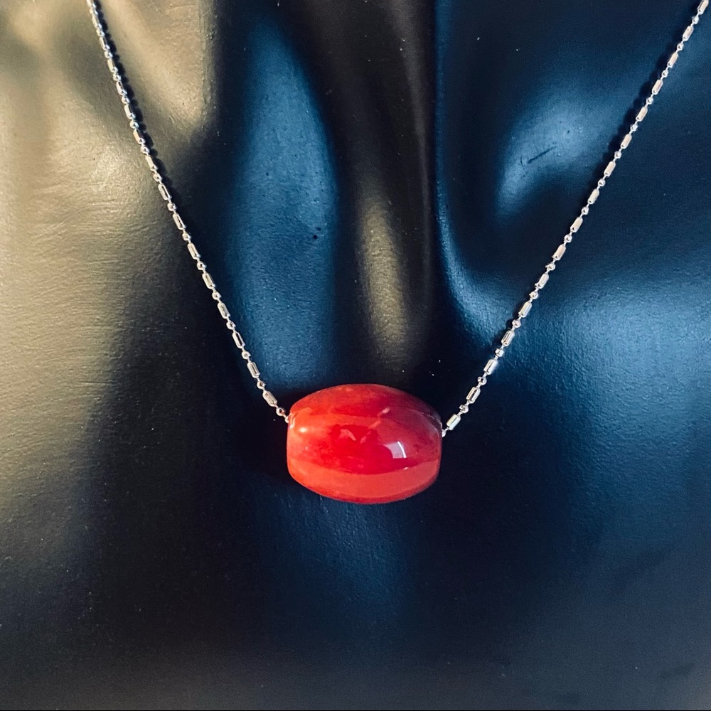 Red Jade necklace